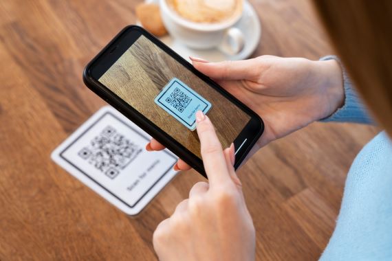 Scanning QR Codes to Receive Payments