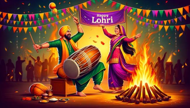 celebrations of Lohri and Makar Sankranti