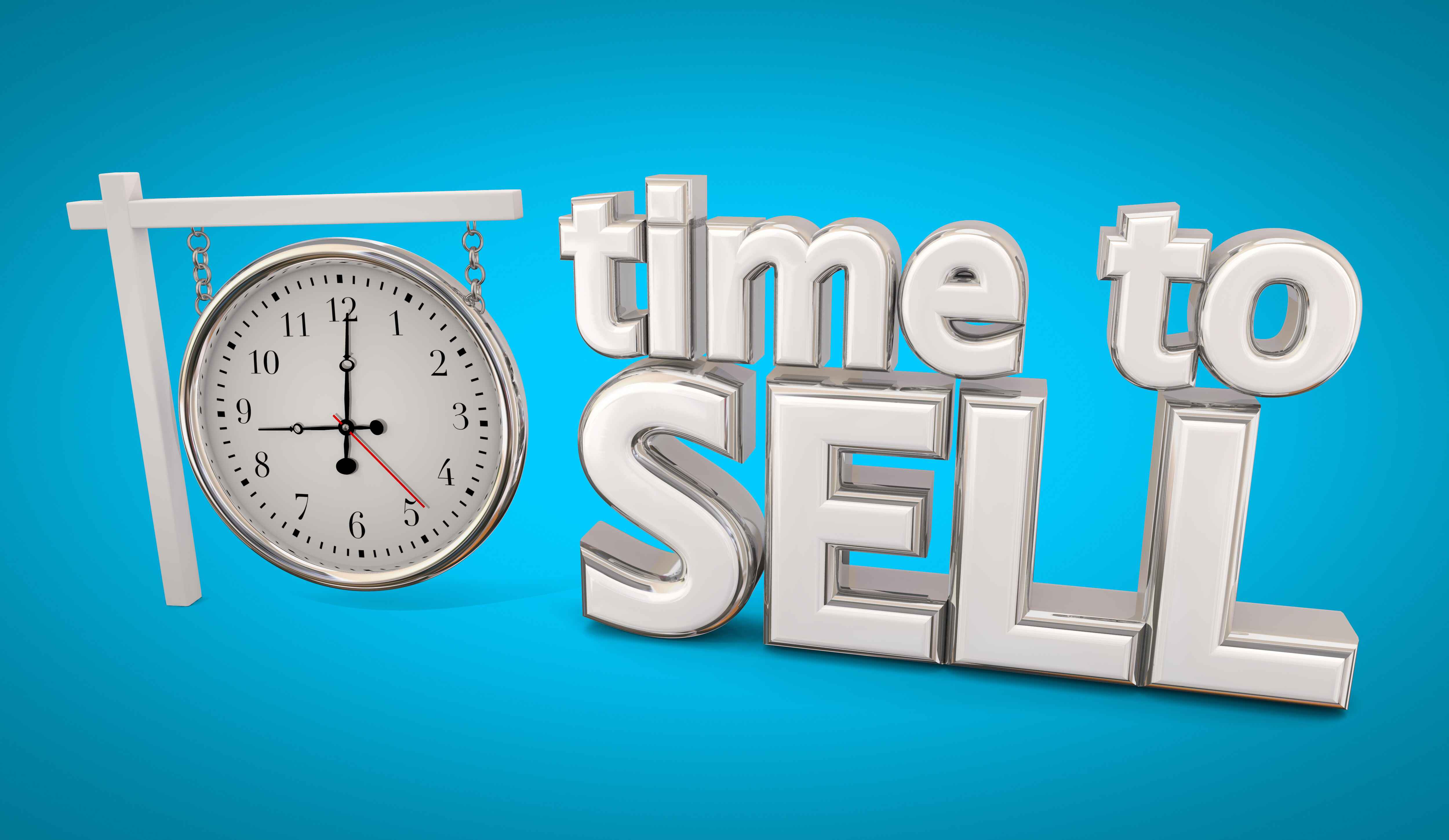 The correct timing to sell a property