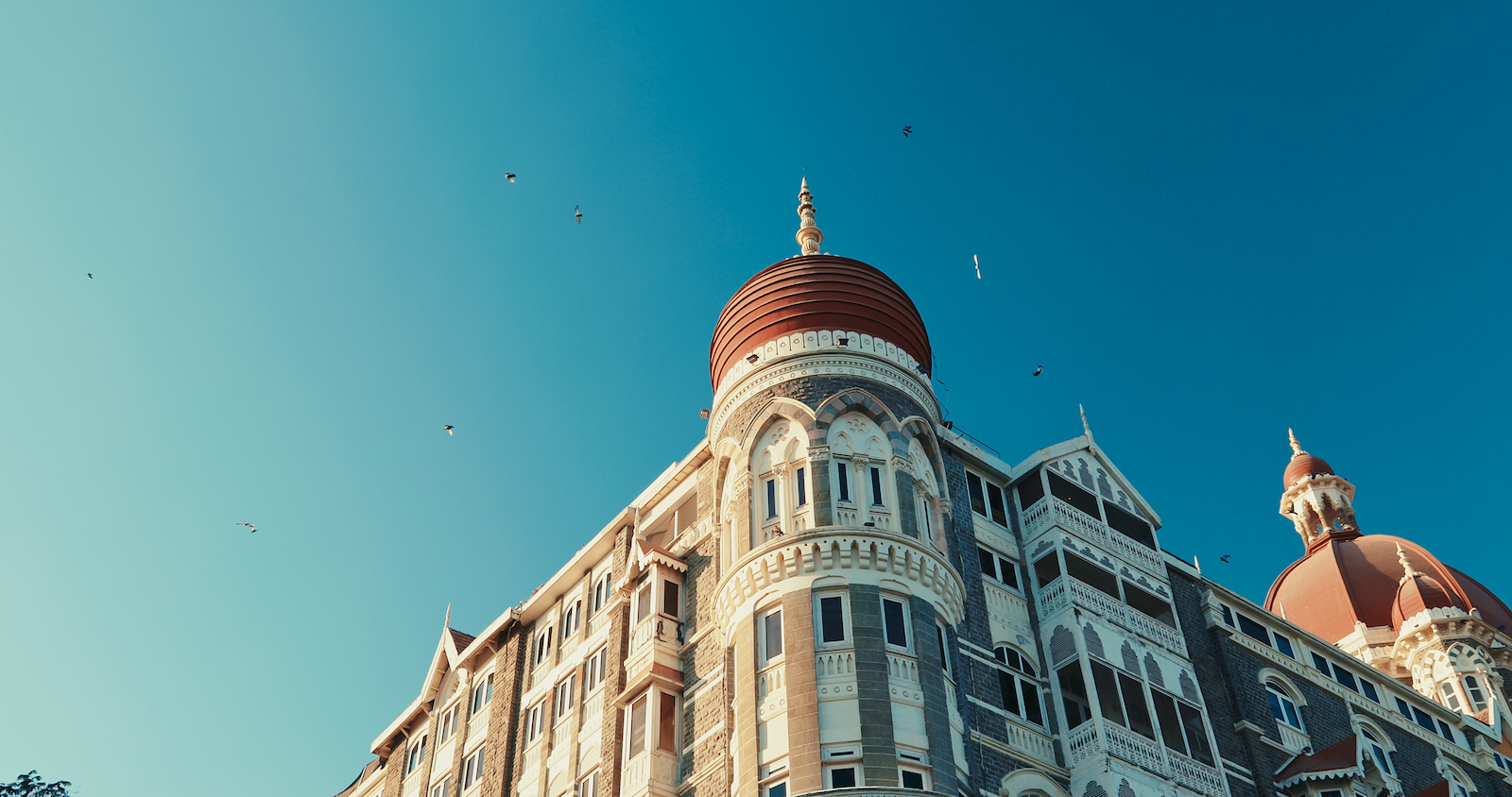 The iconic Taj Hotel in Mumbai