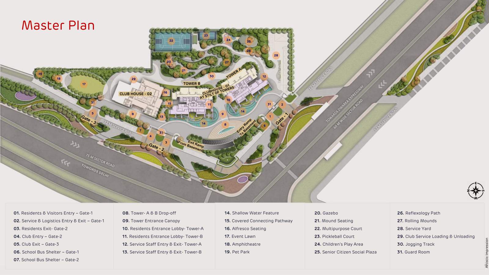 Adani The Marq master plan