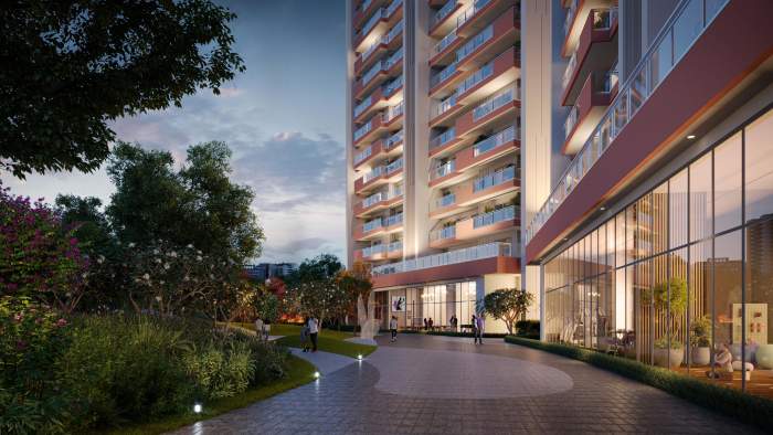 Adani The Marq tower exterior Sector 102 Gurugram