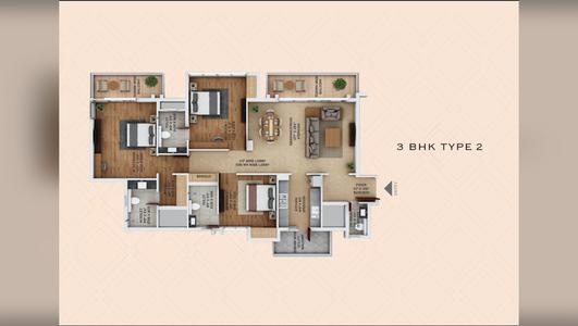 Ace starlit 3 BHK