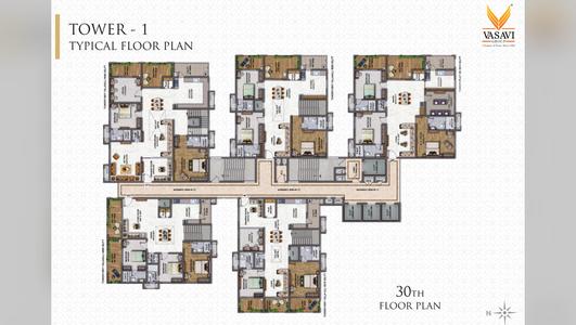 Vasavi Skyla Tower-1(30th Floor)