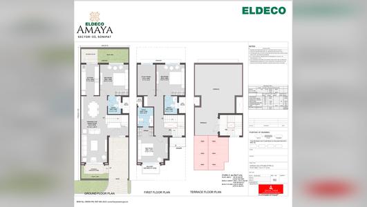 Eldeco Amaya GROUND FLOOR,FIRST FLOOR,TERRACE FLOOR (Type C)