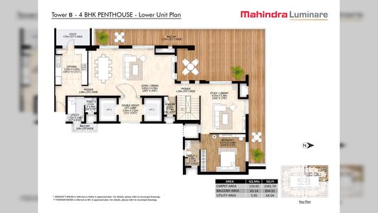 Mahindra Luminare Gurgaon Penthouse