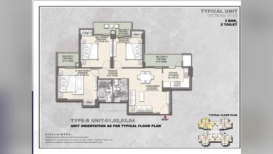 Tata Eureka Park Phase 1 & 2 3 BHK