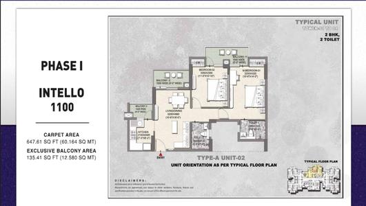 Tata Eureka Park Phase 1 & 2 2 BHK