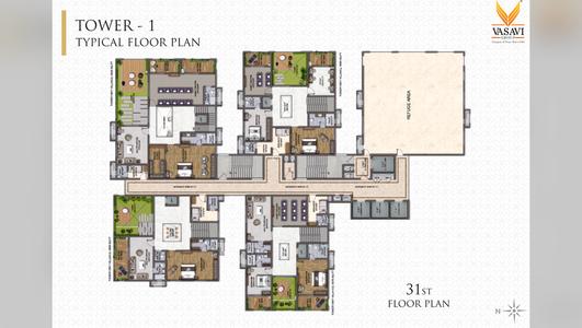 Vasavi Skyla Tower-1(31st Floor)
