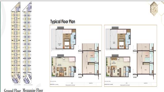 M3M 57th Suites Ground Floor Mezzanine Floor